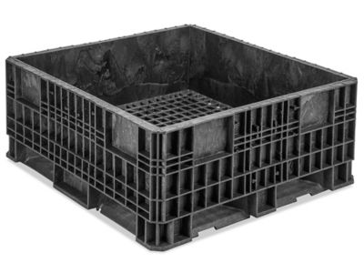 Large rigid bulk container