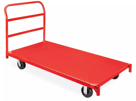 Steel Platform Truck with Handle (Heavy-Duty)