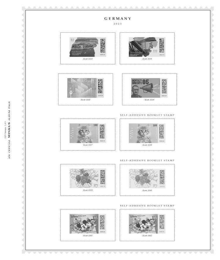 Winter Olympics stamp set